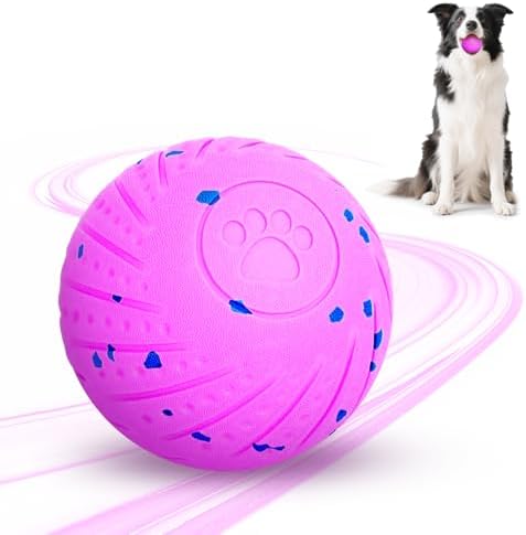 Interactive Dog Ball, Smart Interactive Dog Toys for Medium and Large Dogs