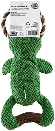 Outward Hound Scrunch Bunch Duck Interactive Plush Squeaky Dog Tug Toy