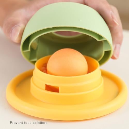 Focket Dog Lick Bowl with Ball, Interactive Slow Feeder Dog Bowls, Licking Bowl with Rolling Ball, Treat Dispenser for Liquid Treats for Large Medium Small Dogs and Cats (Green)