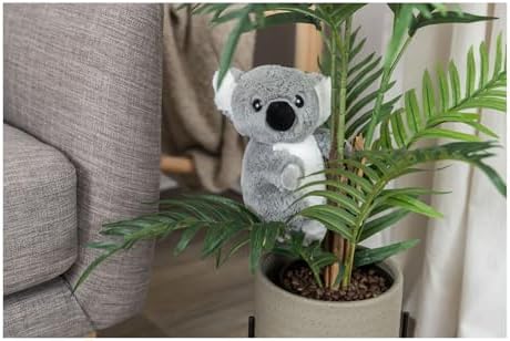 Be Eco Elly the Koala Plush Dog Toy for All Dogs, 8.5" Fun and Cuddly Squeaky Dog Toy, 97% Recycle Material