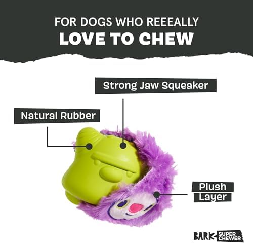 BarkBox Torbert The Troll Dog Toy - for Small Dogs
