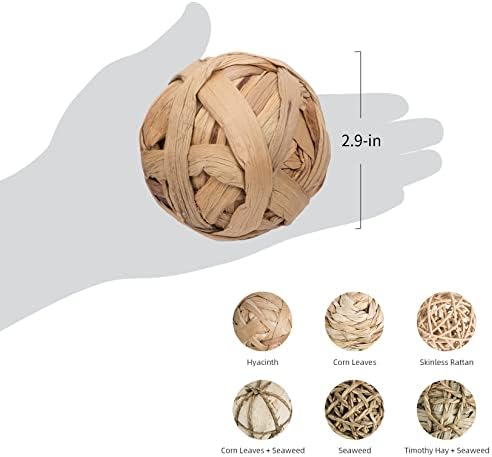 Niteangel Natural Chew Activity Toys: Meets Small Pet Chewing Needs & Mood