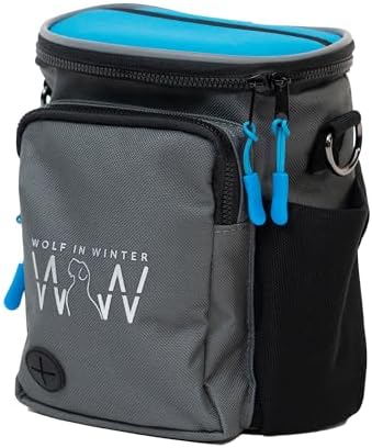 Quickdraw XL Dog Training Treat Pouch, Alpine Blue