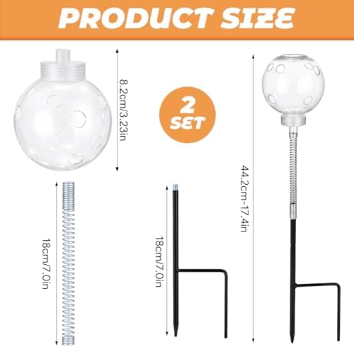 2 Pcs Chicken Treat Dispenser Chicken Slow Feeder Ball