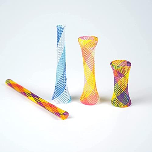 ISMARTEN Cat Spring Toys, 48 Packs Cat Tube Spring Toy Interactive Cat Toy for Indoor Cats, Plastic Spring Coils Attract Cats to Swat, Bite, Hunt(Random Color) (48 Packs)