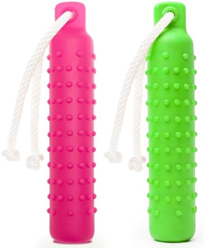 Dog Water Toys, 2 Pack Floating Bumper Fetch Toy Dummy