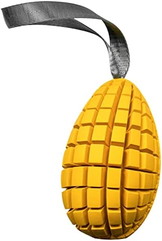 HS HERM. SPRENGER GERMANY Mango Chew Toy, Large, Natural Rubber Dog Chew Toy for Aggressive Chewers, Treat Dispenser, Dental Teeth Cleaning Chew Toys for Small Medium Large Breeds