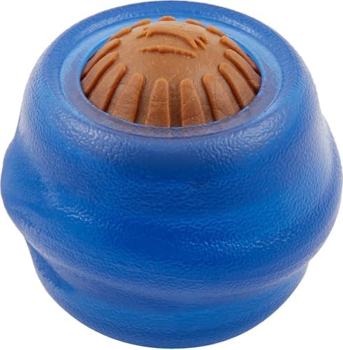 Starmark Everlasting Treat Ball Toy, Blue, Small
