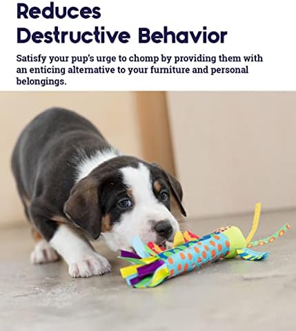 Cool Teething Stick Dental Dog Chew Toy, Soak & Freeze, 8.5"