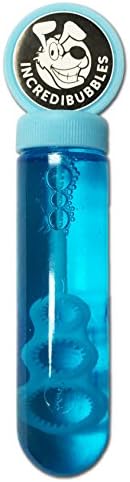 Pet Qwerks Incredibubbles Interactive Pet Toys - Long Lasting Edible Bubbles for Dogs & Cats - Peanut Butter Flavor - 38 ML, All Breed Sizes (Pack of 2)