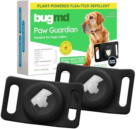 BugMD Paw Guardian Flea and Tick Prevention Pendant for Dogs