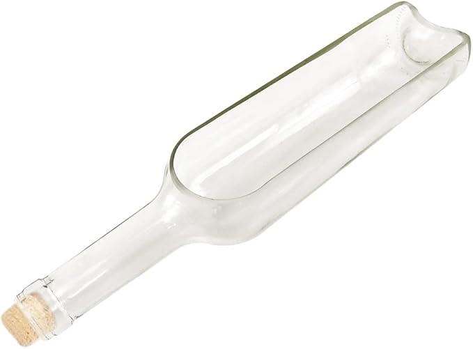 Wine Bottle vase not Included Hanger, only Bottle, Add Your Like Flowers, Plant(1PC Transparent)
