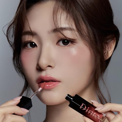DINTO (Peter & Wendy Collection Deep-Kissed Plumping Lip Enamel - Glitter Lip Gloss, High Shine, Cooling Plumping, Long-Lasting, Vegan & Cruelty-Free (155 Forever Child, 0.13 fl.oz.) (10 colors)