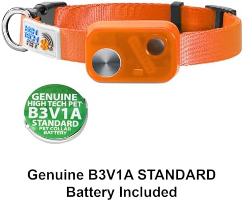 MS-5® Econ Series Automatic Pet Door Collar. Tested & Certified, Complies with Power Pet Door Performance Warranty - Value Priced Dependable Performance - Waterproof - Rugged - USA Support (Orange)