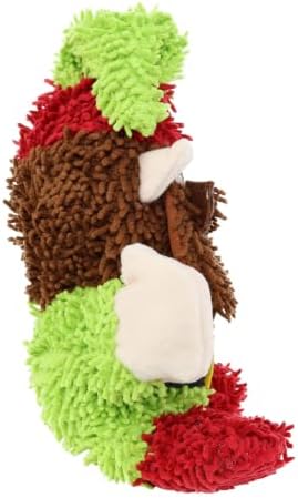 MIGHTY Tuffy Microfiber Medium Elf Ultra Durable Plush Dog Toy