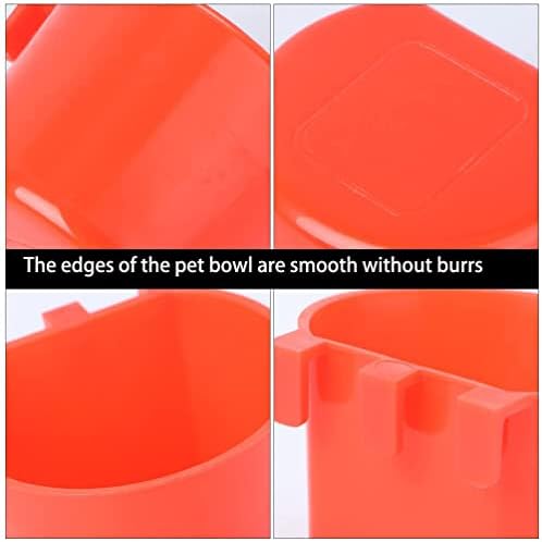 10 Pack Bird Cage Feeding Cups Chicken Seed Bowl Hanging Parrot Food Dishes,Feeder and Waterer Coop Cup Water Bottles for Pigeon Quail Parakeets Rabbit Poultry