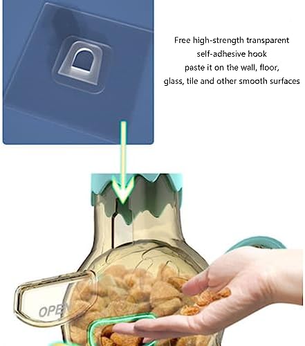 for Food Dispenser Treat Toy Interactive Slow Feeder Training Leaking Toy Increase Physical Exercise for Cats and Do