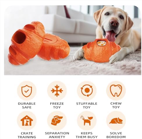 2pack Durable Frozen Dog Chew Toy for Aggressive Chewers