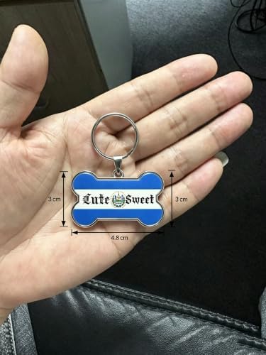 HSIAHOU Custom Pet ID Tags, Personalized Dog Tag Cat Tag (Salvador)