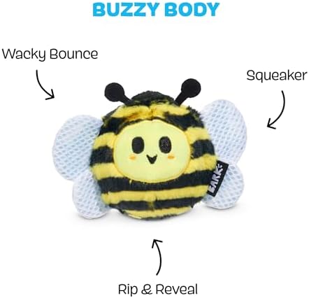 BarkBox Buzzy Body Dog Toy - Toy for Medium to Large Dogs