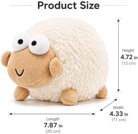 Plush Moving Lamb Interactive Heavy Duty Enrichment Dog Toys to Keep Busy