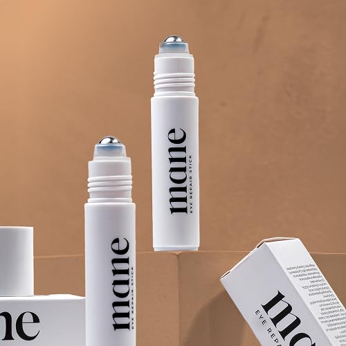 Superior Mane EyeStick Repair for Men | UnderEye Serum Roller for Dark Circles w/Caffeine, Vitamin B3 Peptides & Ceramides | Reduces Puffiness Dark Circles | Anti-Aging Under Eye Stick Dark Circle