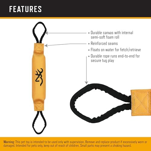 Browning Canvas Bumper Toy Browning Gold