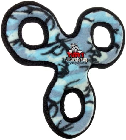 TUFFY® 5 Pack Jr Duck, Pegasus, 3WayTug, Bone and Rabbit Plush Dog Toys
