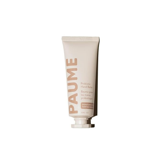 PAUME Probiotic Hand Balm, Non-Greasy, Fast Absorbing, Long Lasting Hydration, Hand Moisturizer for Dry, Chapped, Aging Skin, 2oz