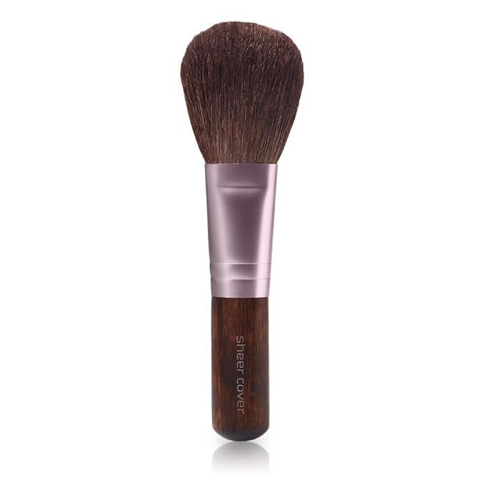 Sheer Cover Perfect Shade - Mineral Foundation Makeup Kit w/ Free Brush - Light/Fair Shade - Powder Makeup, Best Full Coverage Foundation 4 Grams