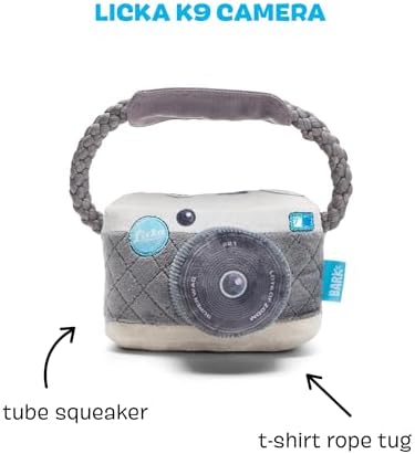 BarkBox Licka K9 Camera Dog Toy - Toy for Medium to Large Dogs