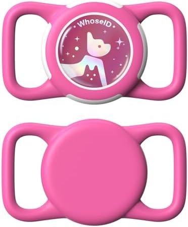 Waterproof AirTag Holder for Dog Collar, Soft Slide-On Dog AirTag Holder | Full-Body Protection, No-Dangle Fit, Ultra-Durable, Lightweight, Tool-Free Installation, Fits Dog & Cat Collars