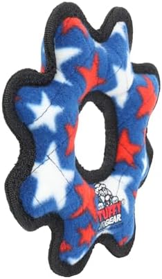 TUFFY® Gear Ring Small Ultra Durable Plush Dog Toys