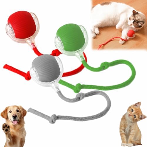 Smart Motion Pet Ball, Interactive Pet Toy Ball, 2025 New Interactive Rolling Dog Balls, Automatic Rotating Rolling Balls, for Cats