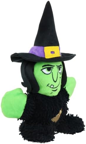 MIGHTY Tuffy Microfiber Medium Witch Ultra Durable Plush Dog Toy