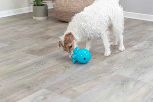 TRIXIE Snack Octopus Dog Puzzle Toy for Dogs, Dog Enrichment Toy, Interactive Chew Toy, Treat Dispenser, 4.4" (11cm)