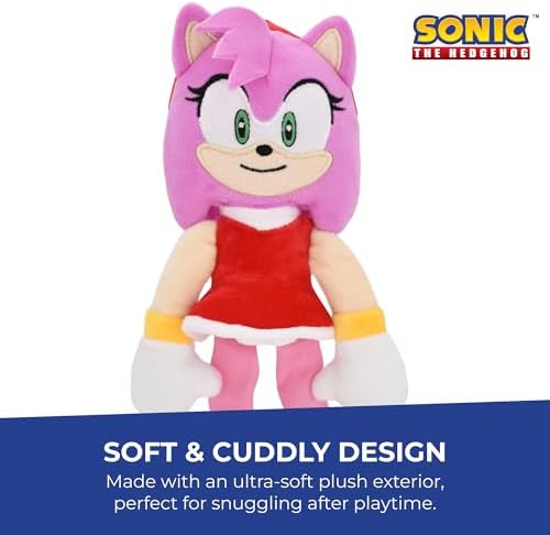 Multipet Sonic Amy Rose Plush Dog Toy