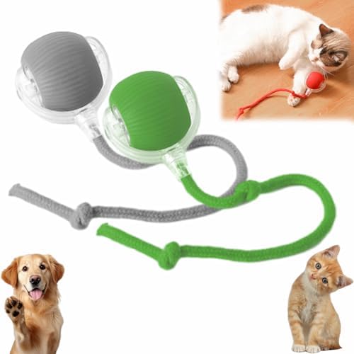 Smart Motion Pet Ball, Interactive Pet Toy Ball, 2025 New Interactive Rolling Dog Balls, Automatic Rotating Rolling Balls, for Cats