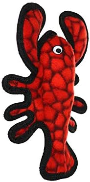 TUFFY® - 2 Pack Original : Lobster Dog Toy : : Ultra Durable Plush Toy with Multiple Layers & Reinforced Seams, Washable and Floats, Original Construction