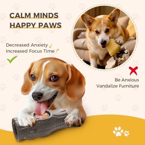 Dog Frozen Treat Toy to Keep Them Busy - Dog Chew Toy for Medium/Large Dogs