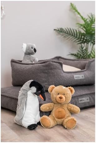 TRIXIE Be Eco Erin The Penguin Plush Dog Toy for All Dogs, 11" Fun and Cuddly No Sound Dog Toy, 98% Recycle Material