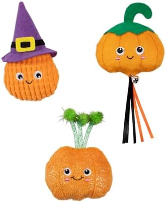 Fringe Studio Pet Toy, Witch of The Patch 3 PCS Cat Toy Mini Sets, PetShop Collection (904056)