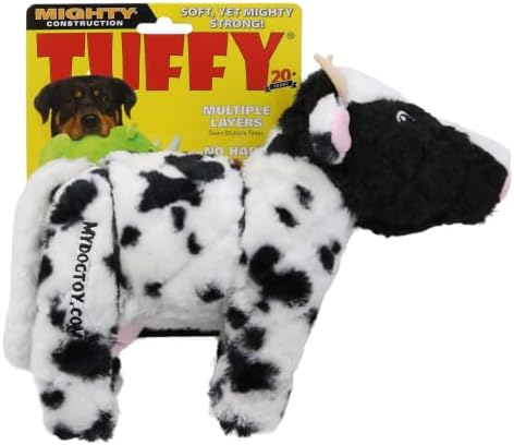 Tuffy® - Mighty® 2 Pack Cow Ultra Durable Plush Dog Toy