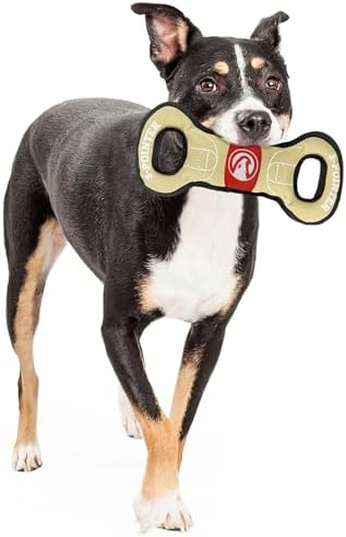 Pets First NBA Atlanta Hawks Field Toy. - Tough Nylon Pet Toy with Double Trim Stitching & Inner Squeaker, One Size
