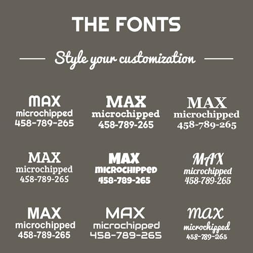 Personalized Reflective Dog Collar - Custom Pet Name, Phone Number & Address Engraving, Adjustable Sizes XS/S/M/L/XL, Optional Leash & Airtag Holder for Small/Medium/Large Dogs