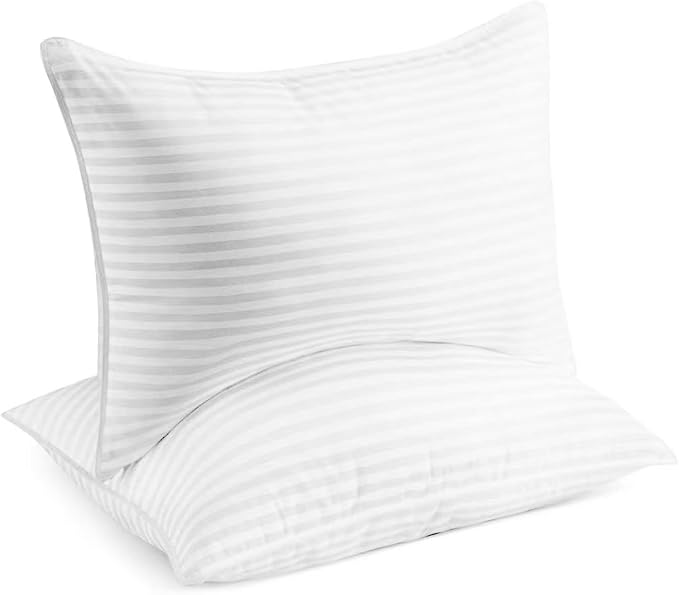 JMGBird Decorative Pillows, Inserts & Covers Throw Pillows for Bed | 27x17 Queen Size Bed Pillows for Sleeping Premium Fill Pillows, Soft Supportive Hotel Quality Sleeping Pillows