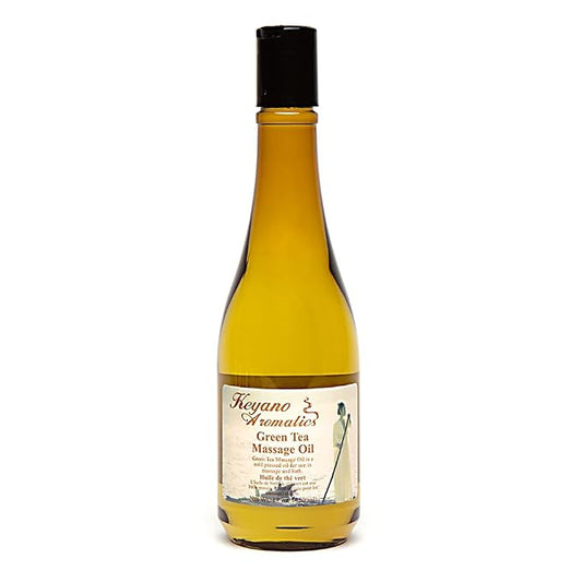 Keyano Aromatics Green Tea Massage Oil 12 oz