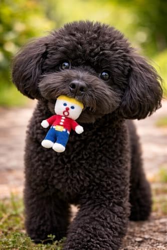 Mr. Bill Mini Squeaker Dog Toy - 6" Small Multicolor Officially Licensed