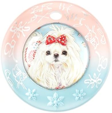 Custom Pet Portrait Tracker Tag with Apple Find My