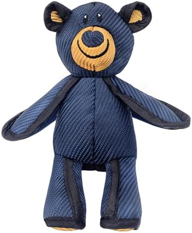 yfgswqx Squeaky Bear Dog Toy, 11.8 Inch Interactive Dog Toy with 1 Squeaker, 600D Oxford Fabric Tug Toy for Medium and Large Dogs